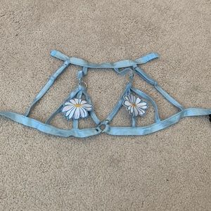 Daisy cage bra